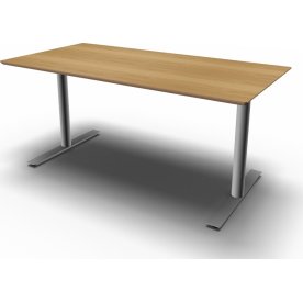 Inline Kantinebord, 200x80 cm, Eg/Alu