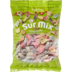 Nordthy Sur Mix Vingummi, 800 g