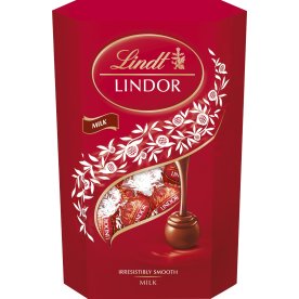 Lindt Lindor Mælkechokoladekugler, 337 g