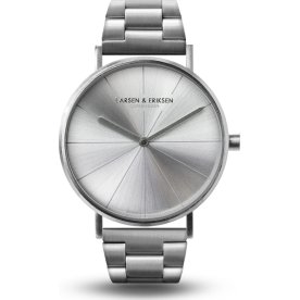 Larsen & Eriksen A37 ur, sølv 