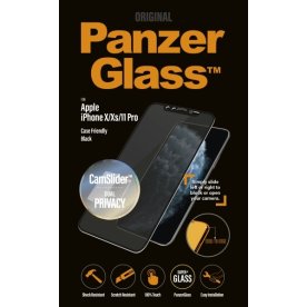 PanzerGlass CamSlider til iPhone X/Xs/11 Pro, sort