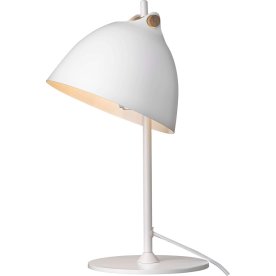 Århus bordlampe, Ø 18 cm, Hvid/træ