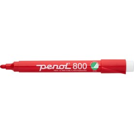 Penol 800 whiteboardmarker, rød