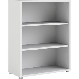 BudgetLine reol med 3 rum, hvid