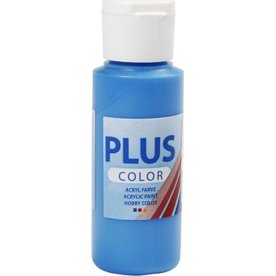 Plus Color Hobbymaling, 60 ml, primary blue