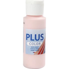 Plus Color Hobbymaling, 60 ml, soft pink