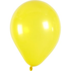 Balloner, gul, 10 stk