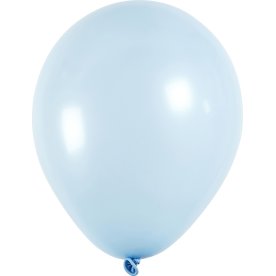 Balloner, lyseblå, 10 stk