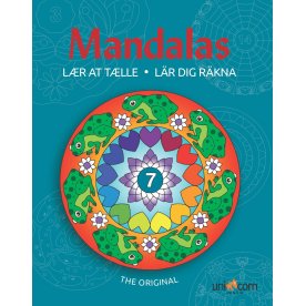 Mandalas malebog Lær at tælle