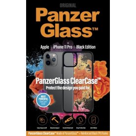 Panzerglass ClearCase sort cover til iPhone 11 Pro