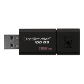 Kingston DataTraveler 100 G3 USB-nøgle, 128 GB
