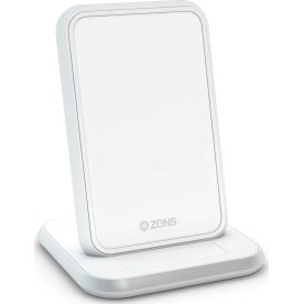ZENS trådløs Qi bordlader, 220V 10W, hvid