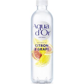 Aqua d'or vand m. brus citron & grape 0,5 L