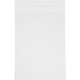 Cellofanpose m. striplukning, 12x16 cm, 50 stk