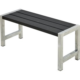 Plus Cafe Plankebænk, L 127 cm, Sort