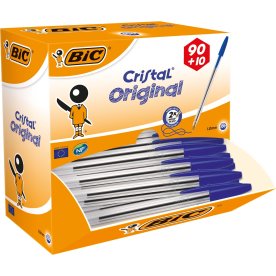 BiC Cristal Original Kuglepen | Blå | Valuepack