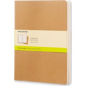 Moleskine Cahier Notesbog | XL | Blan. | Kraft