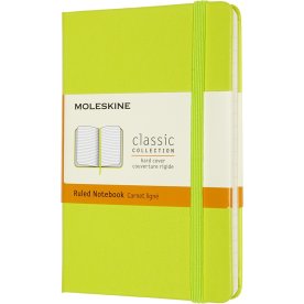 Moleskine Clas. H Notesbog | Pkt. | Linj. | L.grøn