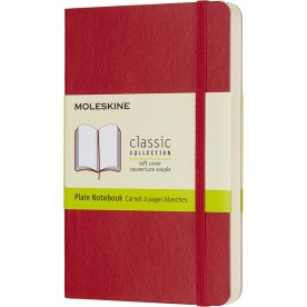 Moleskine Clas. S Notesbog | Pkt. | Blan. | Rød