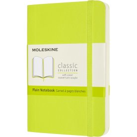 Moleskine Clas. S Notesbog | Pkt. | Blan. | L.grøn