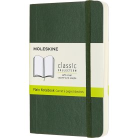 Moleskine Clas. S Notesbog | Pkt. | Blan. | M.grøn