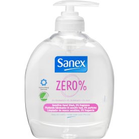 Sanex Flyedende Håndsæbe, Zero% , 300 ml