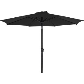 Felix parasol m/krank og tilt, Ø3 m, sort
