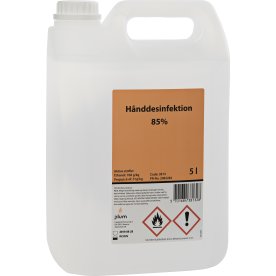 Plum Hånddesinfektion 85% | Flydende | 5 L