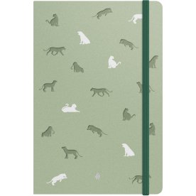 Burde Notebook Deluxe | B5 | Green panther