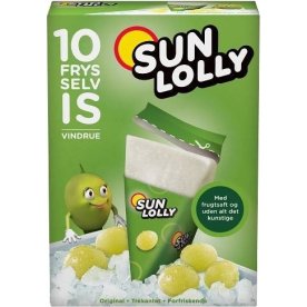 Sun Lolly Frys-Selv-Is Vindrue | 10 stk.
