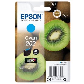 Epson T202 blækpatron, cyan