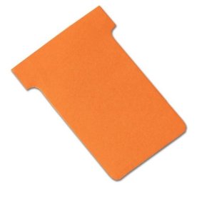 Nobo T-Kort str. 2, orange, 100 stk.