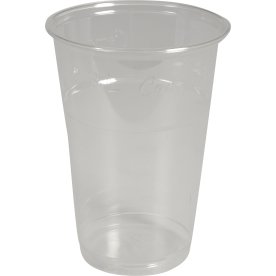 Plastikglas, PLA, Klar, 25 cl