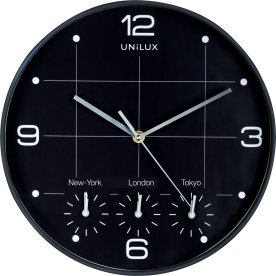 Unilux On-Time Vægur | Ø30,5 cm