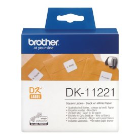 Brother adresse labels. 23 x 23 mm