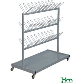 Skostativ, 1063x540x1200, Grålakeret