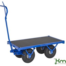 Lagervogn med 1 hylde - 1300 kg