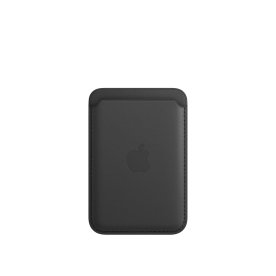 Apple iPhone læder kortholder med MagSafe, sort