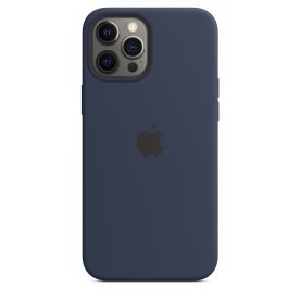 Apple silikone-etui til iPhone 12 Pro Max, blå