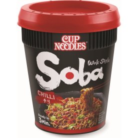 Nissin Soba Cup Noodles Chilli, 92 g