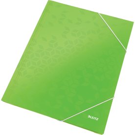 Leitz WOW Elastikmappe | Grøn