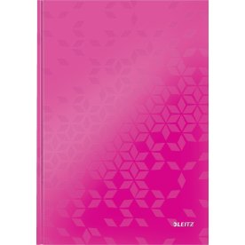 Leitz WOW Notesbog | A4 | Kvadreret | Pink