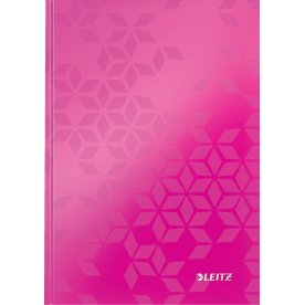 Leitz WOW Notesbog | A5 | Linjeret | Pink