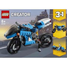 LEGO Creator 31114 Supermotorcykel, 8+