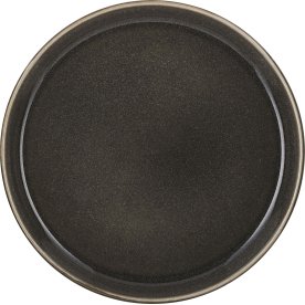 Bitz Gastro tallerken grå/grå, Ø 21 cm