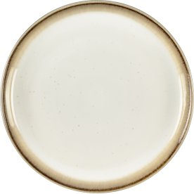 Bitz Gastro tallerken grå/creme, Ø 17 cm