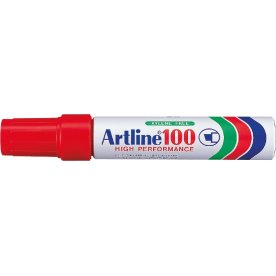 Artline EK100 permanent marker, rød