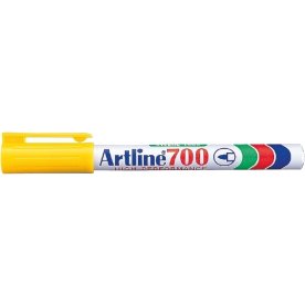 Artline 700 Permanent Marker, gul