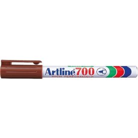Artline 700 Permanent Marker, brun