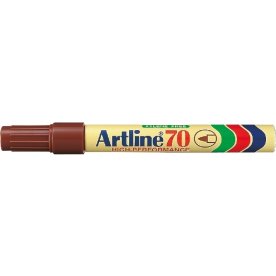 Artline 70 Permament Marker, brun